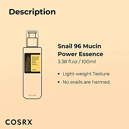 Snail 96 Mucin Power Essence 100ml, Skin Repair & Hydrating Serum