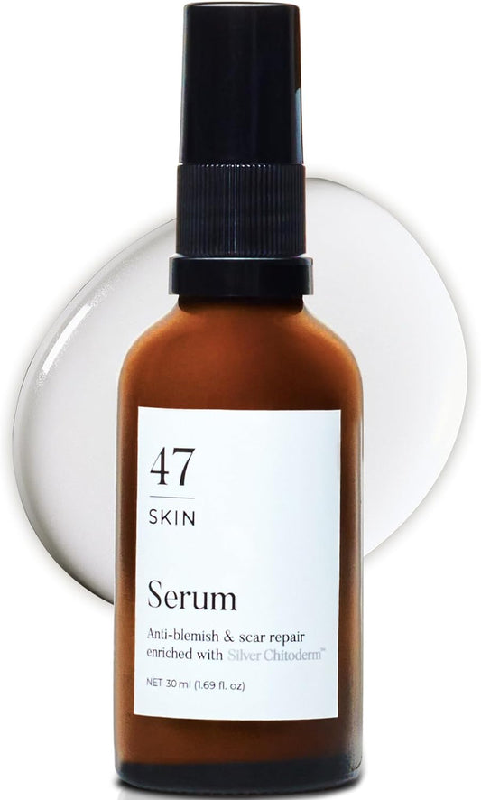 47 Skin Hydrating Face Serum for Clearing Acne and Scars, Anti-Blemish & Scar Repair Serum