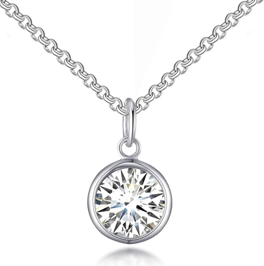 Crystal Necklace Created with Zircondia® Crystals