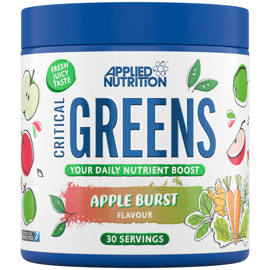 Applied Nutrition Critical Greens - Super Greens Powder(150g - 30 Servings) (Apple Burst)