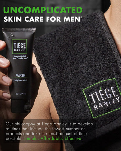 Tiege Hanley Mens Skin Care Set, Essential Skin Care Routine for Men (System Level 1)