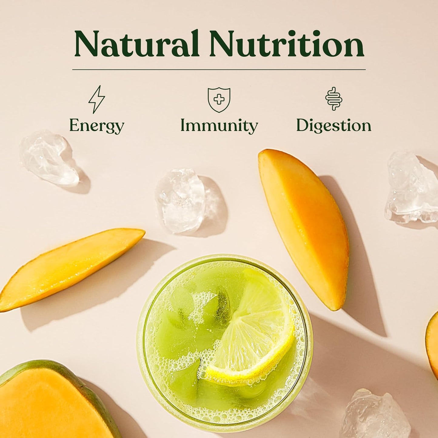 Free Soul Greens – 21 Natural Ingredients | Nutritious Superfoods Blend with Adaptogens Including KSM-66® Ashwagandha | Super Greens Powder Vegan & Gluten-Free 30 servings