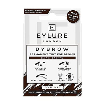 DYBROW Eyebrow Dye Kit, Dark Brownm Eyebrow
