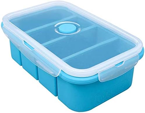 Soup Containers Silicone Food Freezer Trays with Lid