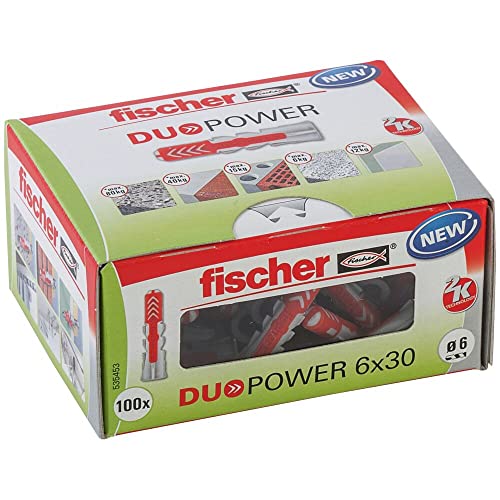 DuoPower 6 x 30, Powerful Universal Plug with Intelligent 2-Component Technology for fast