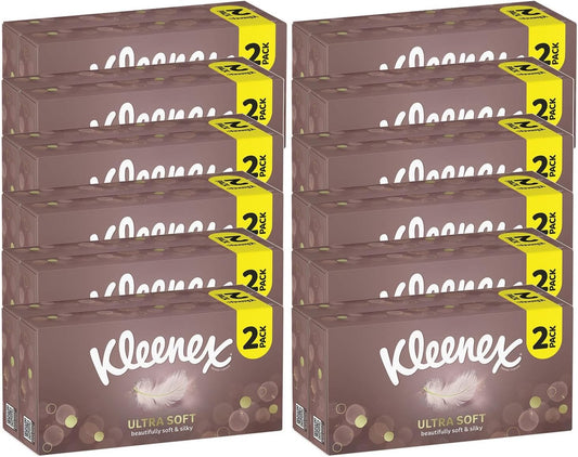 Kleenex Ultrasoft Tissues - Pack of 24